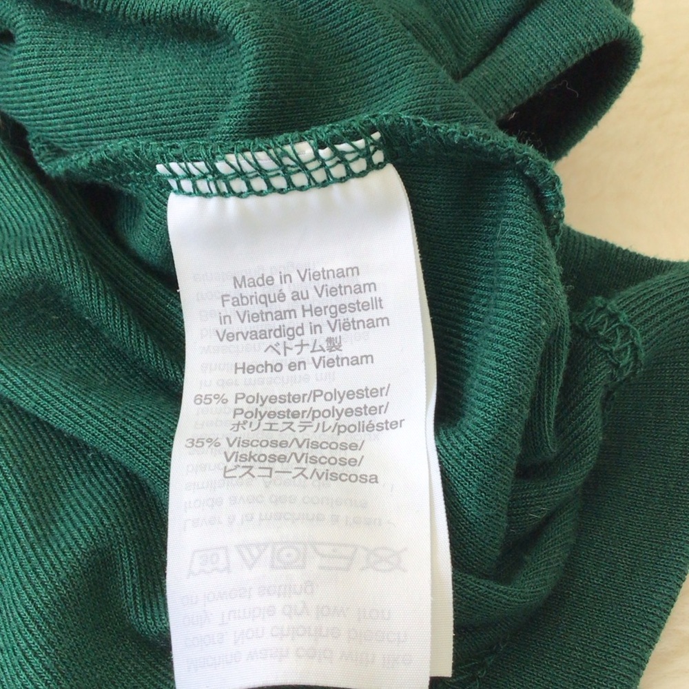 J.Crew Deep Emerald Green V-Neck Blouse XS - Picture 12 of 14